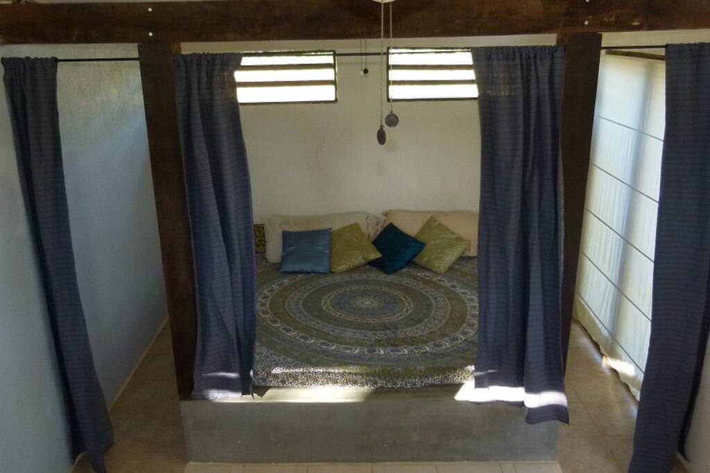 King bed