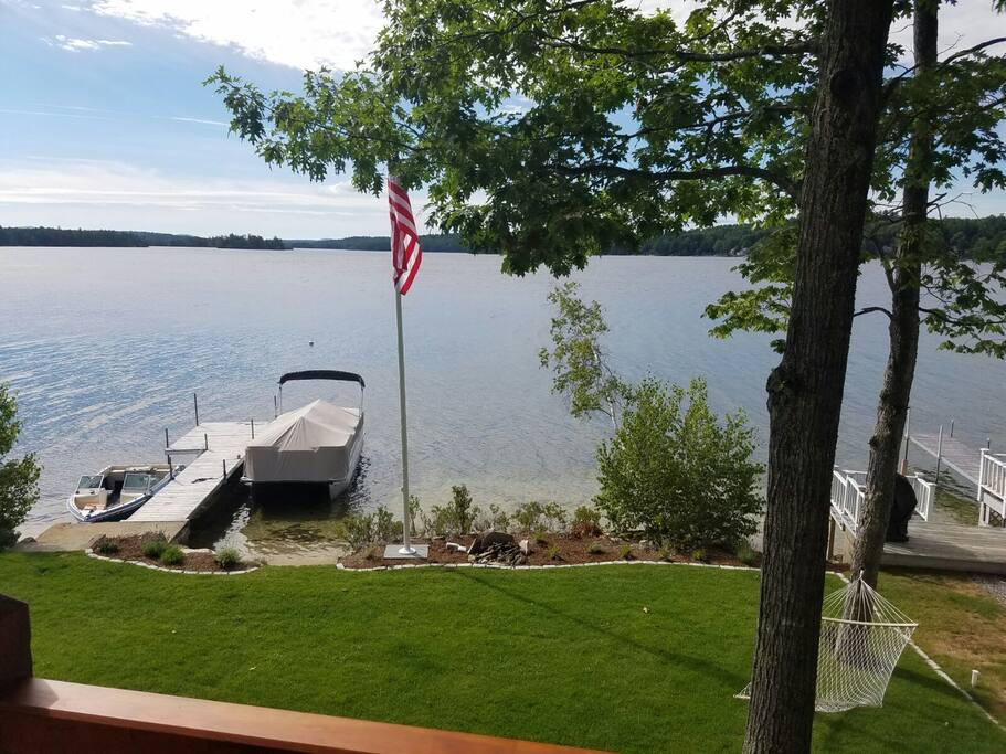 View from deck