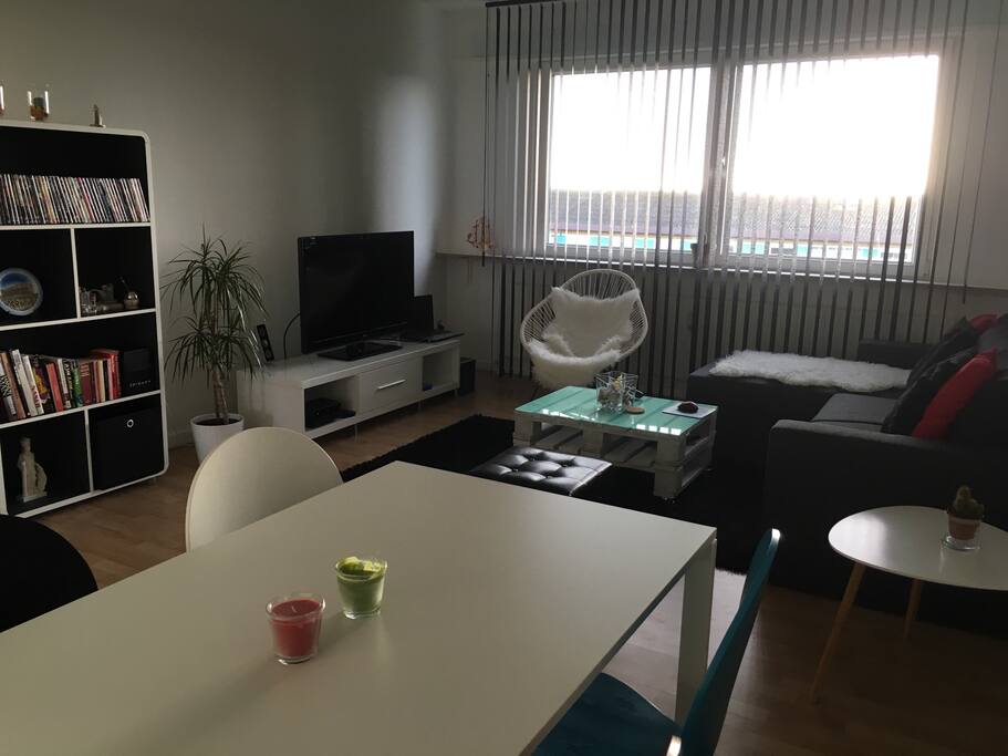 The living room