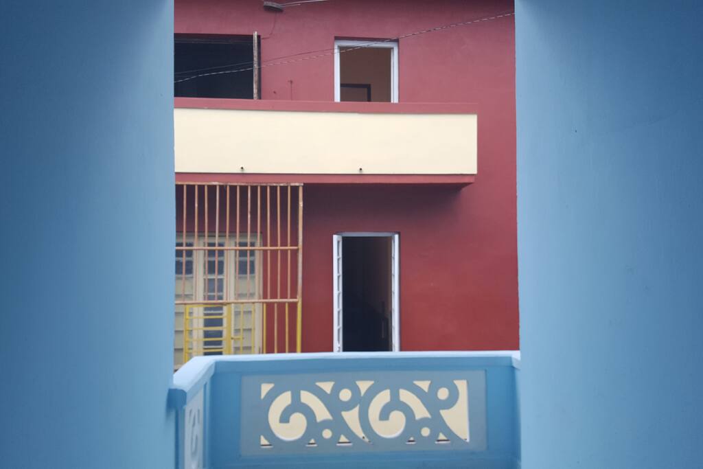 The balcony - front street view