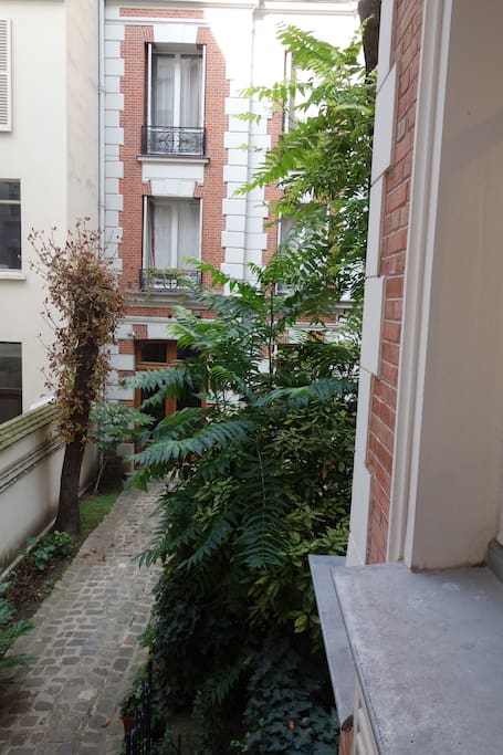 Vue côté cour