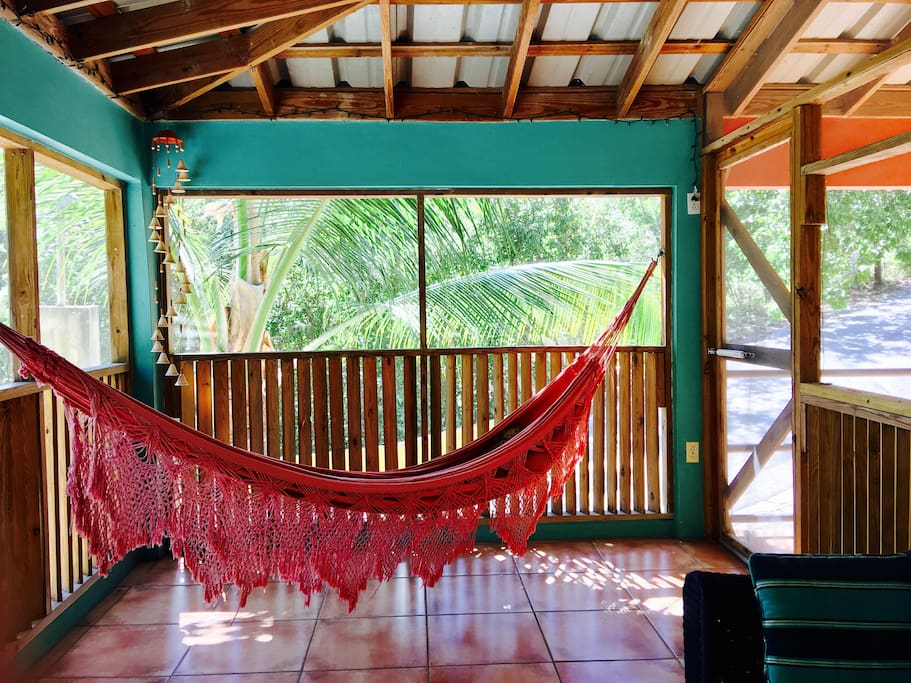 Relax in the Porch Hammock