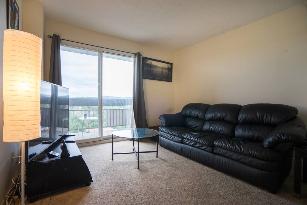Spacious Living room with a beautiful view