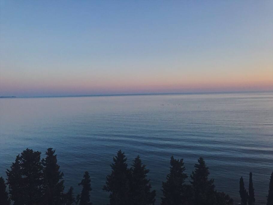 Вид с балкона