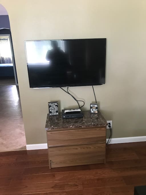 Flat screen TV-living room
