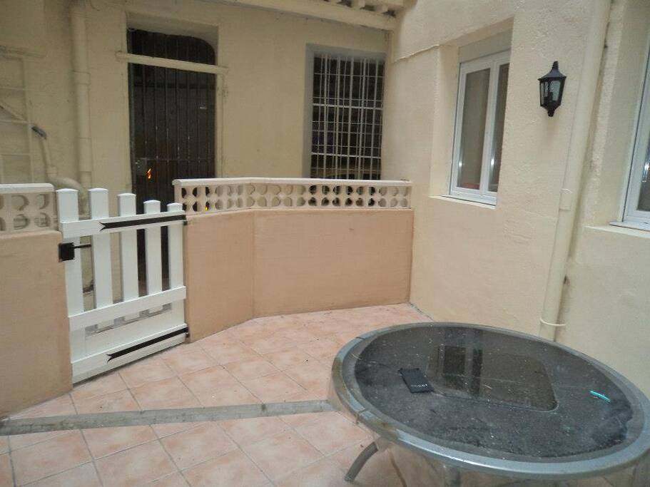 terrasse très agréable car grade la fraicheur