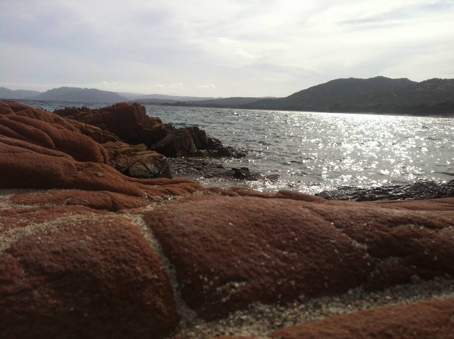 La plage de Palombaggia à 20 mn en véhicule
