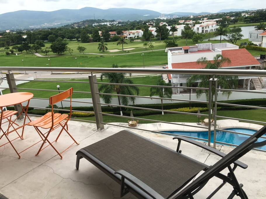 Vista de la terraza