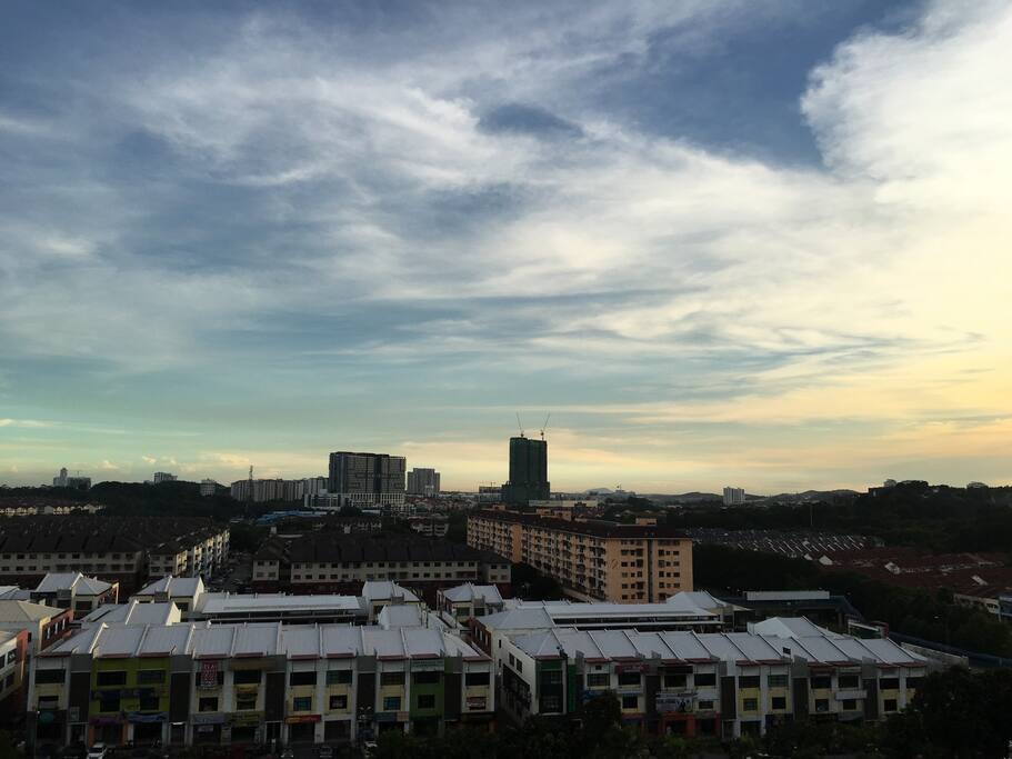 Awesome sunset view