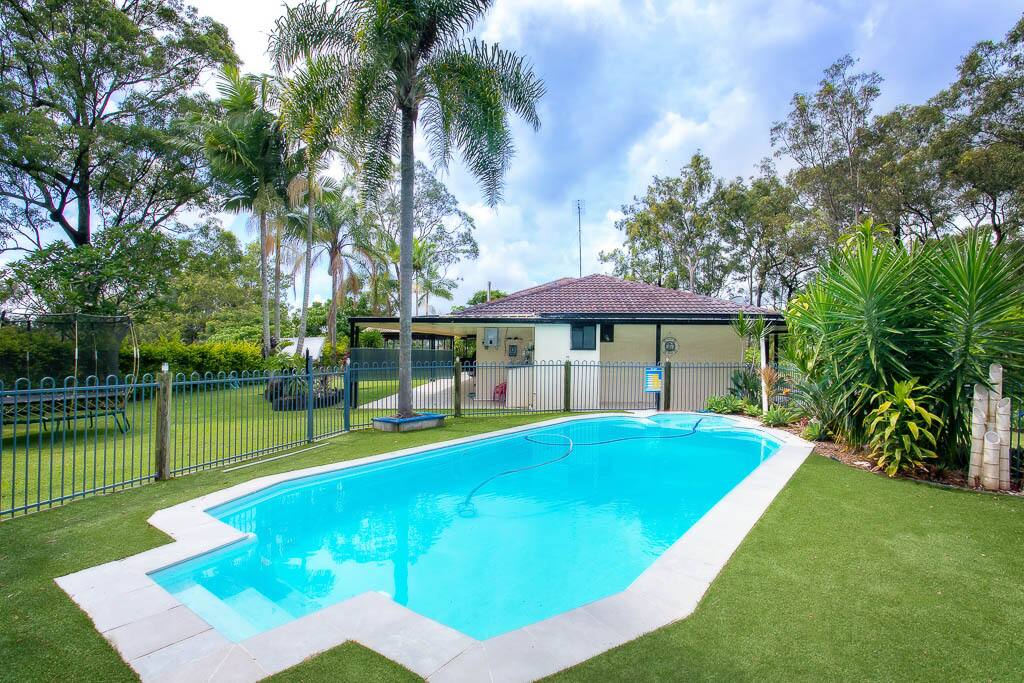 Solar Heated Pool