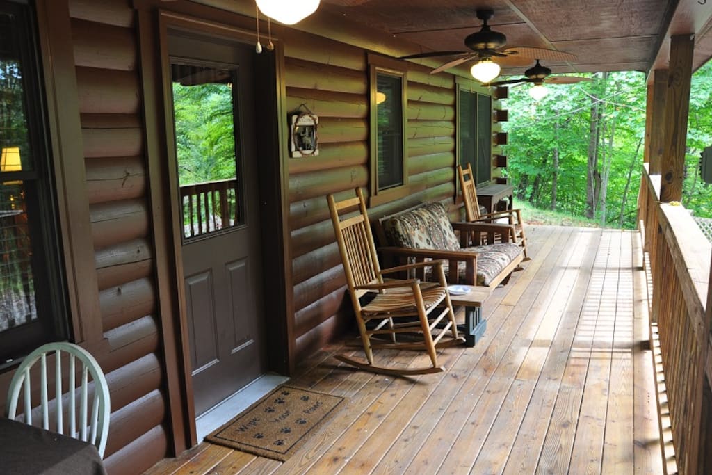 Relax on the Covered Porch