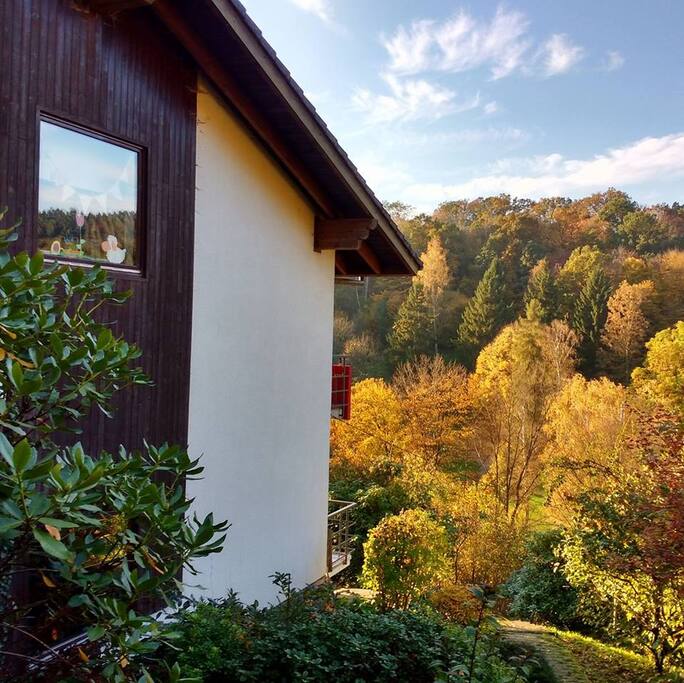 Gigantischer Ausblick ins Heienbachtal