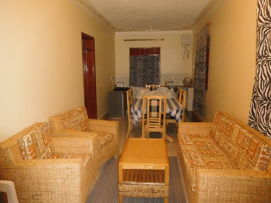 Open Kitchen with ths living room.