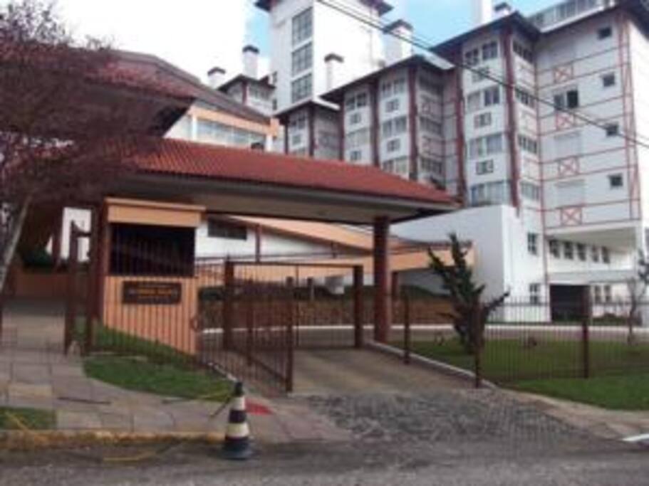 Fachada do condomínio