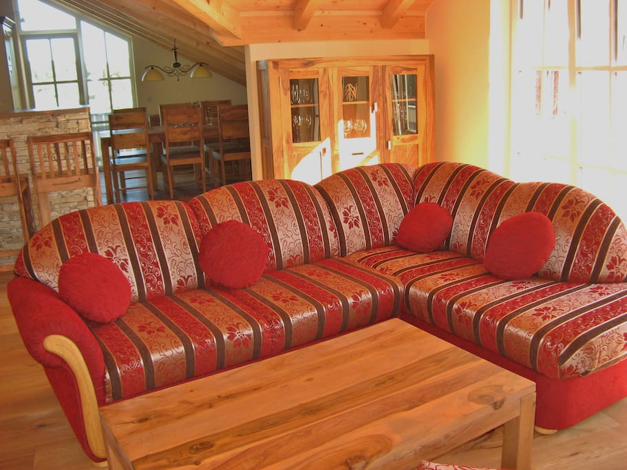 Ein bequemes Sofa zum Relaxen