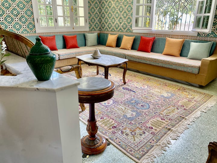 Villa Avec Grand Jardin Et Piscine Dar Fafani - Nabeul
