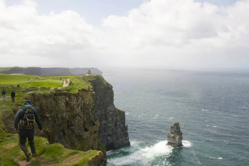 The Cliffs of Moher walk not to be missed.
