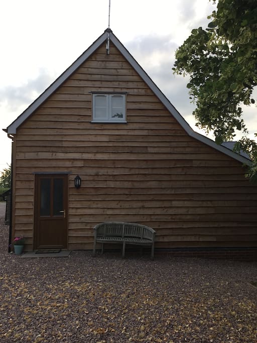 The Haybarn entrance