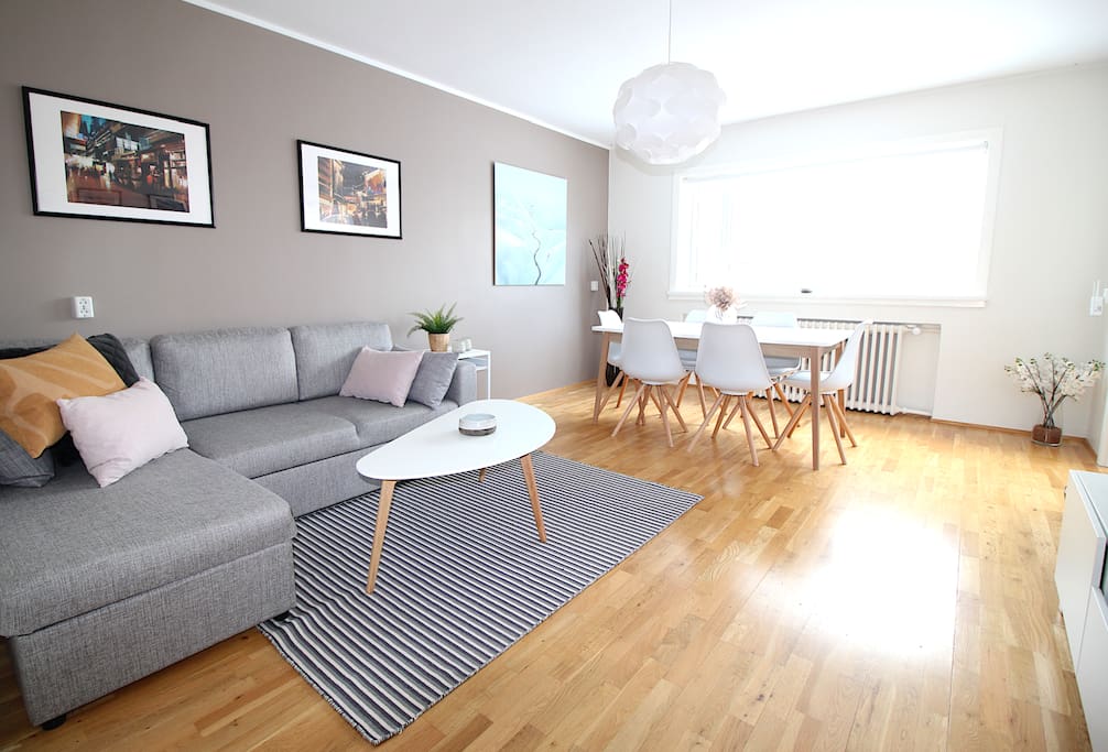 Bright and modern apartment in a great location in the downtown area of Reykjavik.