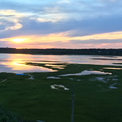 Waterfront beach house