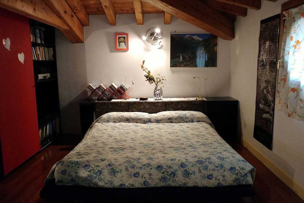 Your cozy double bed.