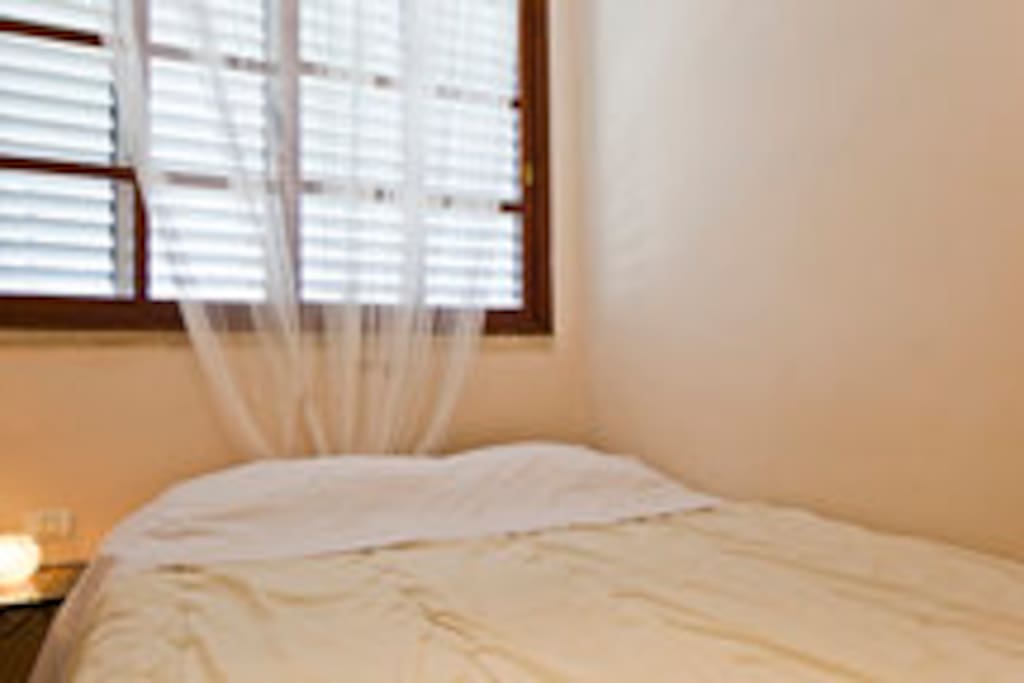 Real double bed