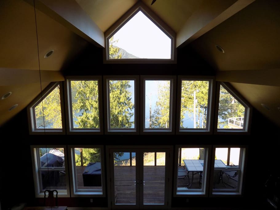 View from the spacious loft