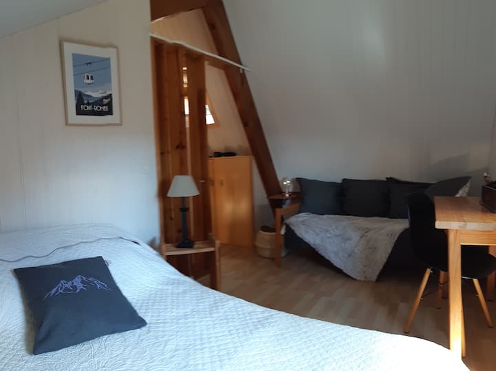 Dormitorio 2 - 1 cama de 140 cm y 1 cama de 90 cm