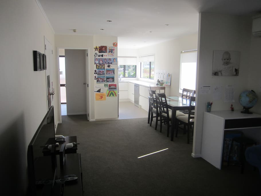 Lounge through to dining/kitchen