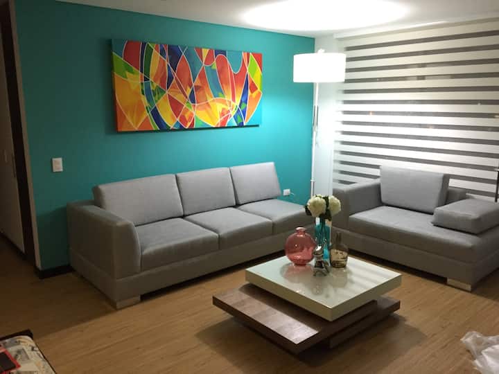 Hermoso Apartamento Amoblado Con Dos Habitaciones - Bogotá