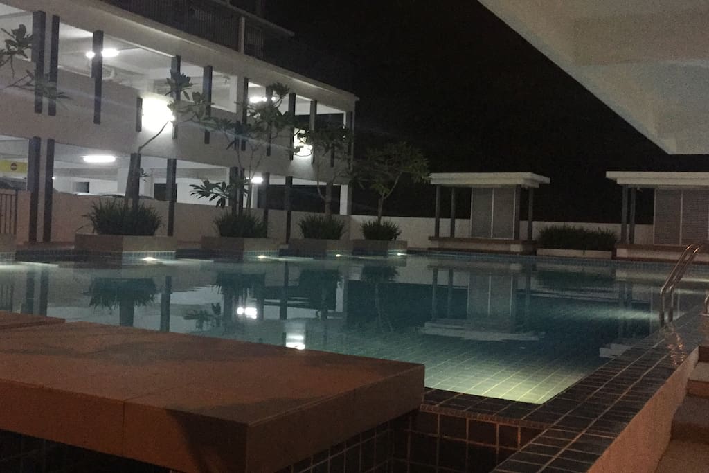 Swimming pool for adult and another pool for children.
Pool Opening hours:
Sunday-Thursday: 8am - 8pm
Friday-Saturday: 8am - 10pm