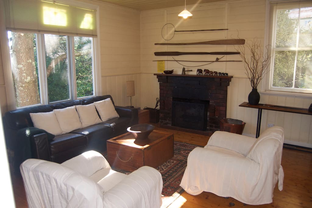 Fireplace in Living room