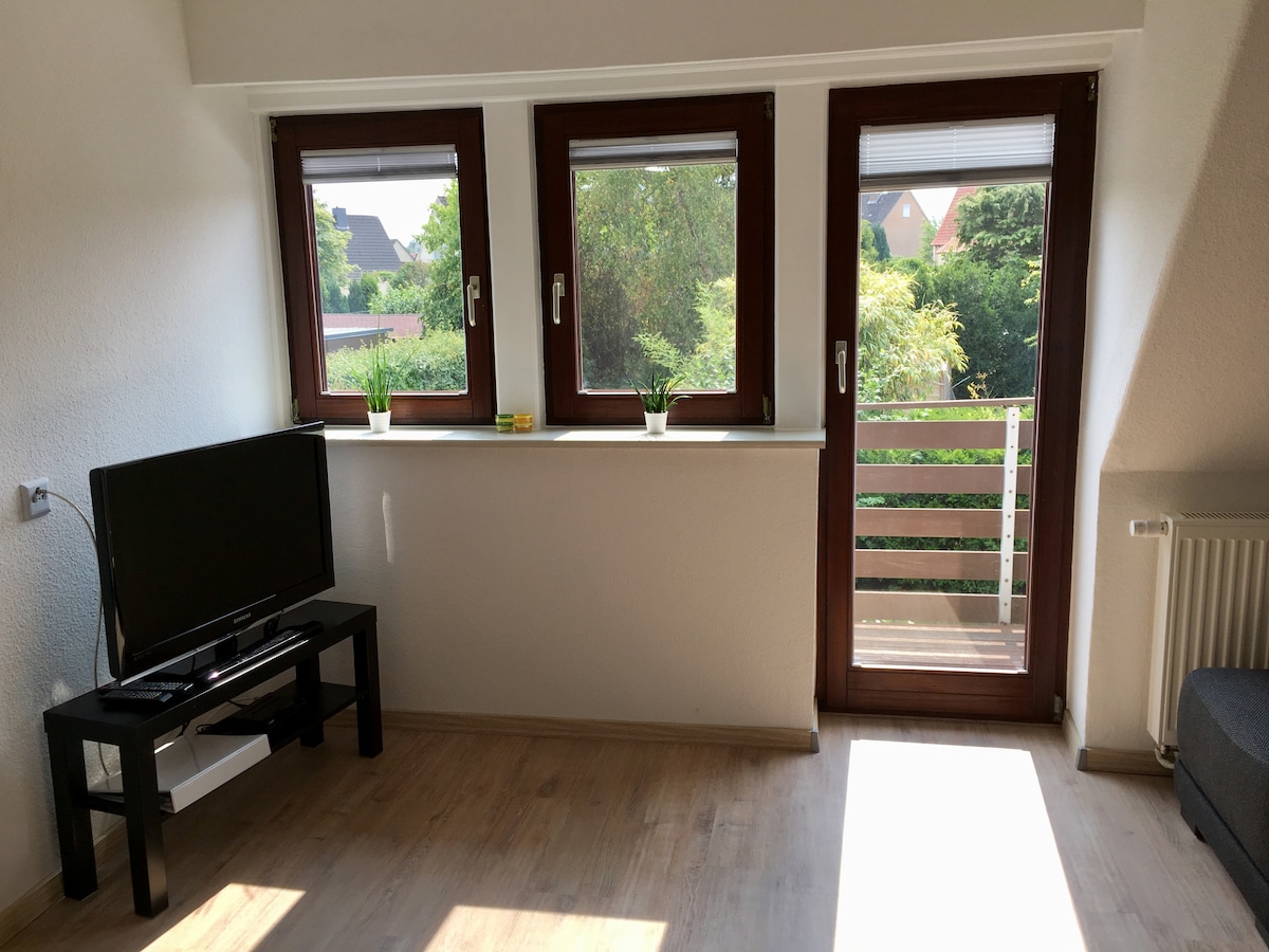 Top performing Airbnb: Quiet apartment with 2 separate bedrooms in Cuxhaven