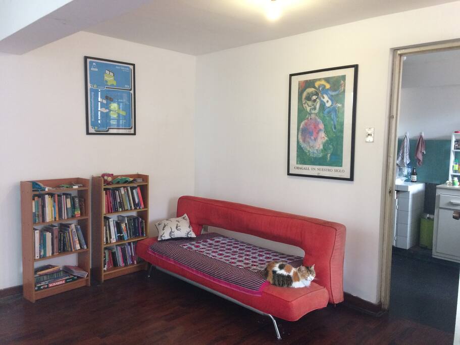 The living room