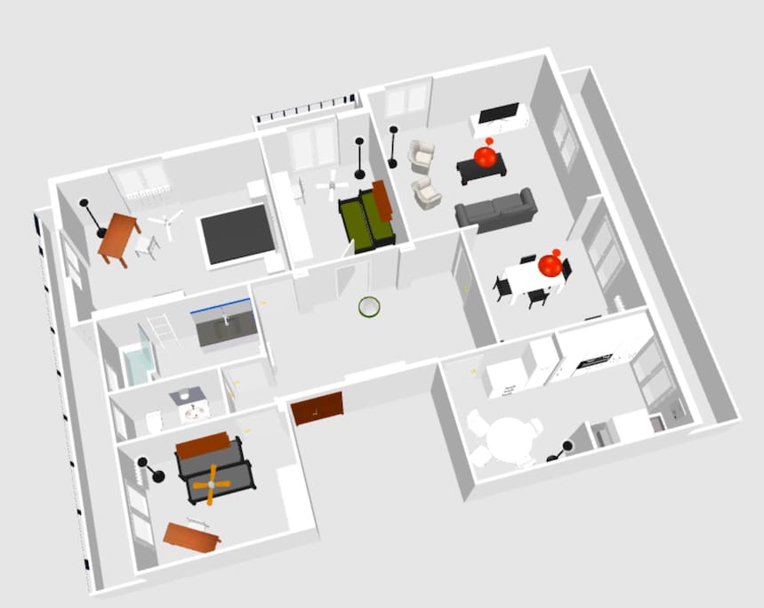 Map of the Apartment
