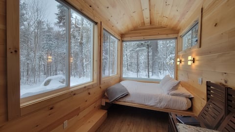 Trailside Stays - Tiny House in the Woods-Blue Jay