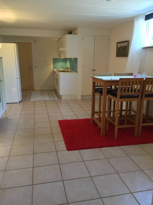 Kitchen and dining place