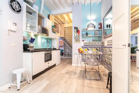 Unique & Smart Loft Malaga centre!