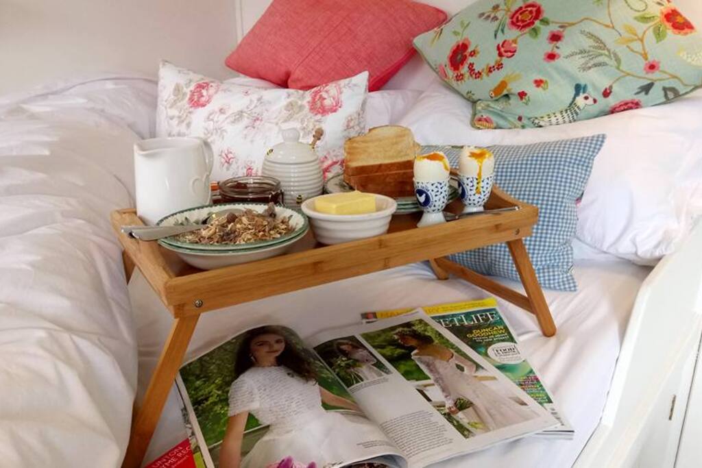Breakfast in bed