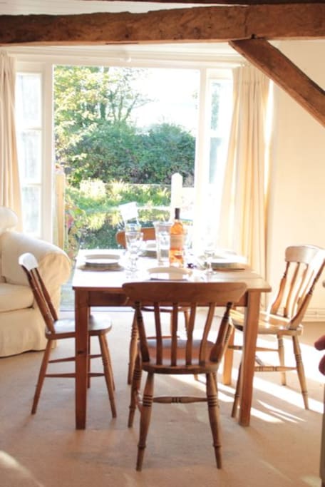 Generous sitting area in open plan kitchen/sitting room