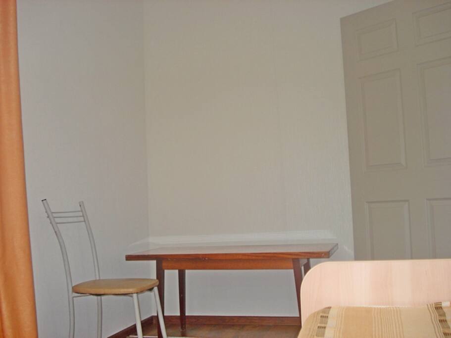 There is a place for notebook, magazines etc.