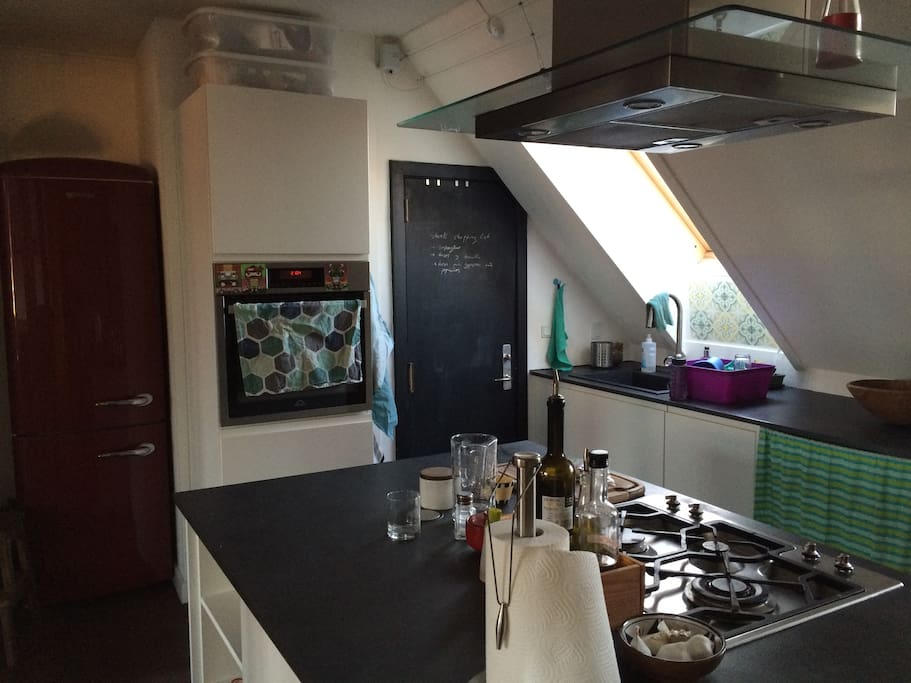 Kitchen/1 - The kitchen is equipped with all you might need, including dishwasher, oven, gas fires, kettle, food processor, washing machine and all kind of kitchen utensils