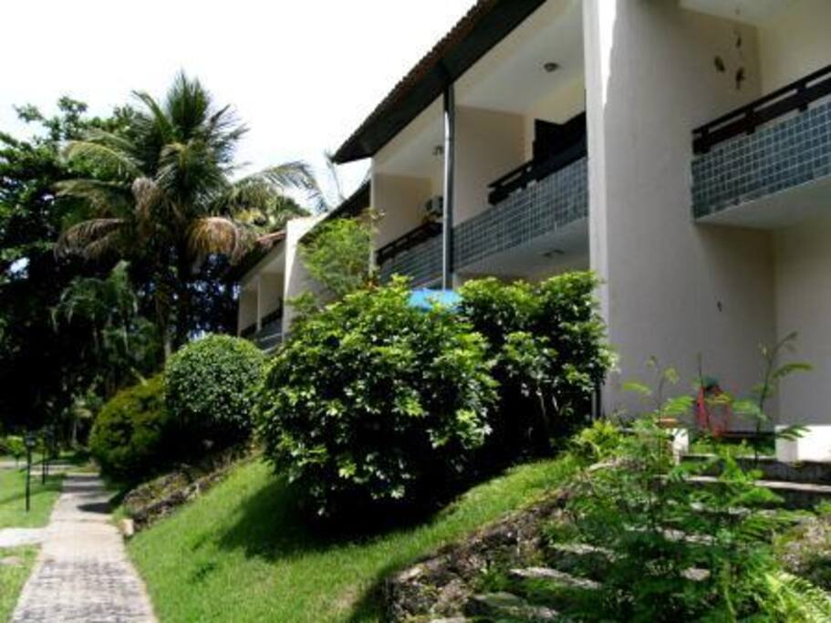 fachada das casas