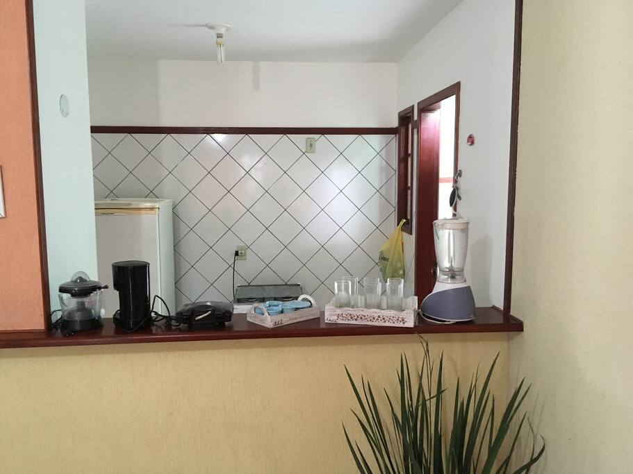 Cozinha com tudo novinho e toda equipada