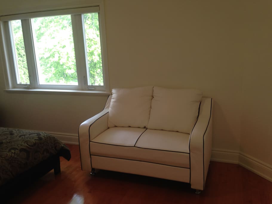 Couch in Bedroom