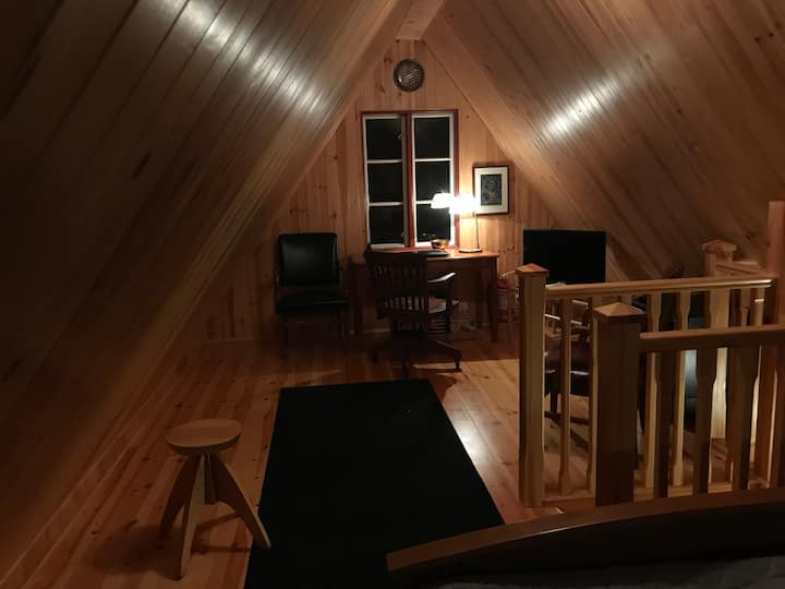 Mesa de trabajo con unas vistas espectaculares