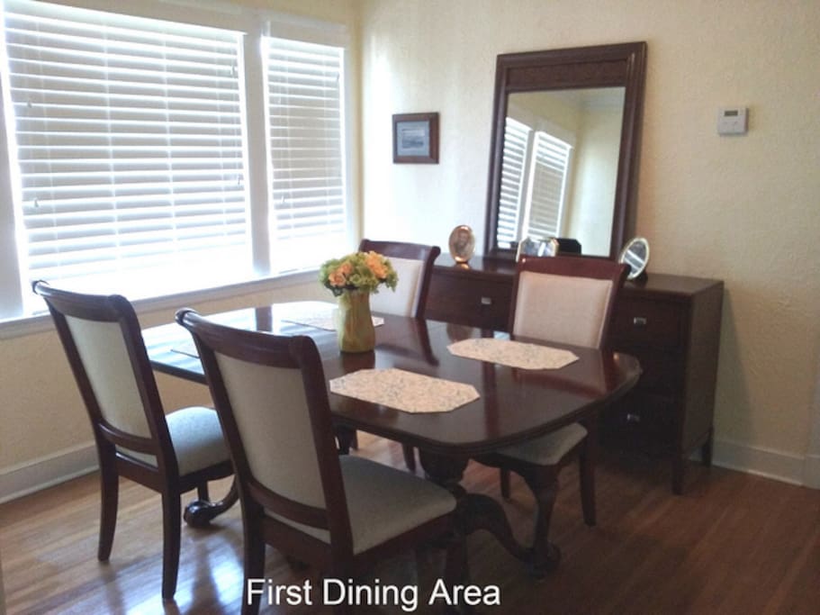 First dining room