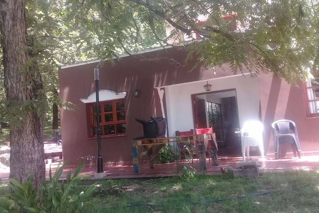 Frente de la casa