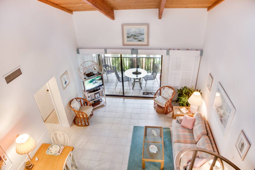 Aerial Living Room
