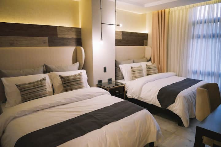 Втора спална соба, 2 брачни кревета